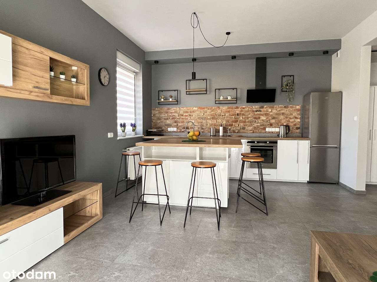 Mieszkanie 58m - 3Pokoje-Umeblowane-Ogródek-Parking