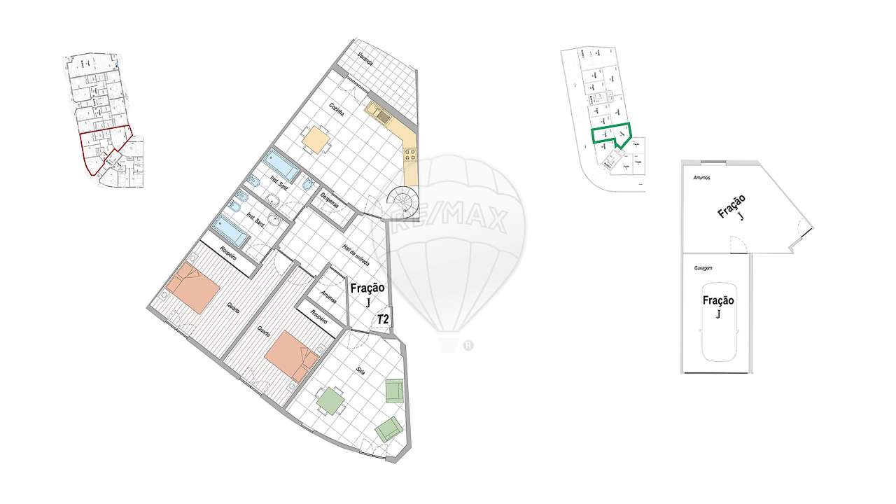 Apartamento T2 para venda - Grande imagem: 2/4