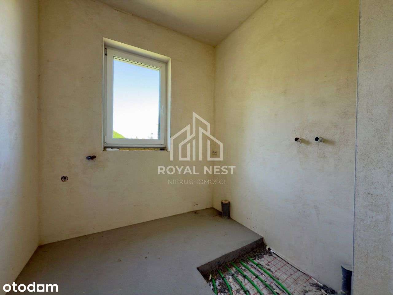 Nowoczesny dom w zabudowie bliźniaczej bez PCC-5