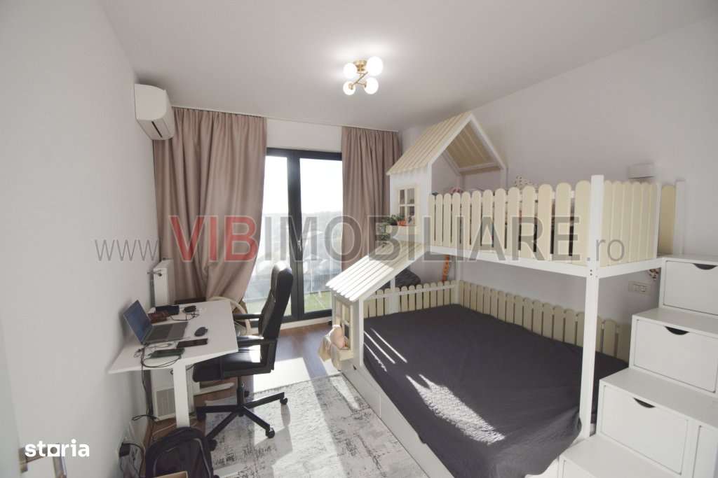 Apartament 2025 2 camere modern mobilat – Straulesti  57 mp utili pl - Imagine principală: 5/12
