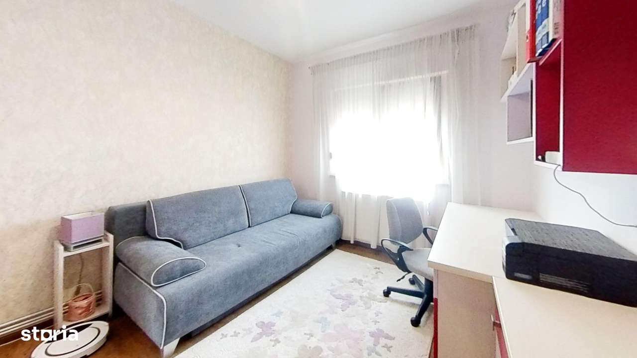 Apartament 3 camere 2 bai spatios utilat/mobilat-5