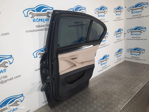 PORTA PORTAS TRASEIRA TRÁS DIREITA BMW SERIE 5 F10 SEDAN CARRO FECHO ELEVADOR MOTOR PUXADOR VIDRO ESCURECIDO - 4