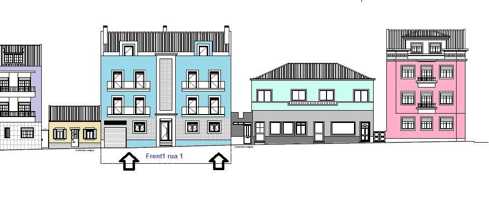 Terreno c/projeto aprovado – 8 fogos | c/ licença a pagamento - Grande imagem: 2/11