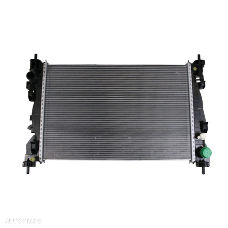 Radiator racire Alfa Romeo Giulietta Qv (940), 04.2010-, Motorizare 1,8 Tbi Benzina, tip climatizare Cu/fara AC, cutie Manuala, intrare superioara 84mm, dimensiune 610x408x26mm, Cu lipire fagure prin braza - 1