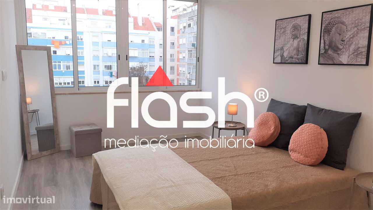 T2 Remodelado e Mobilado em Benfica-11