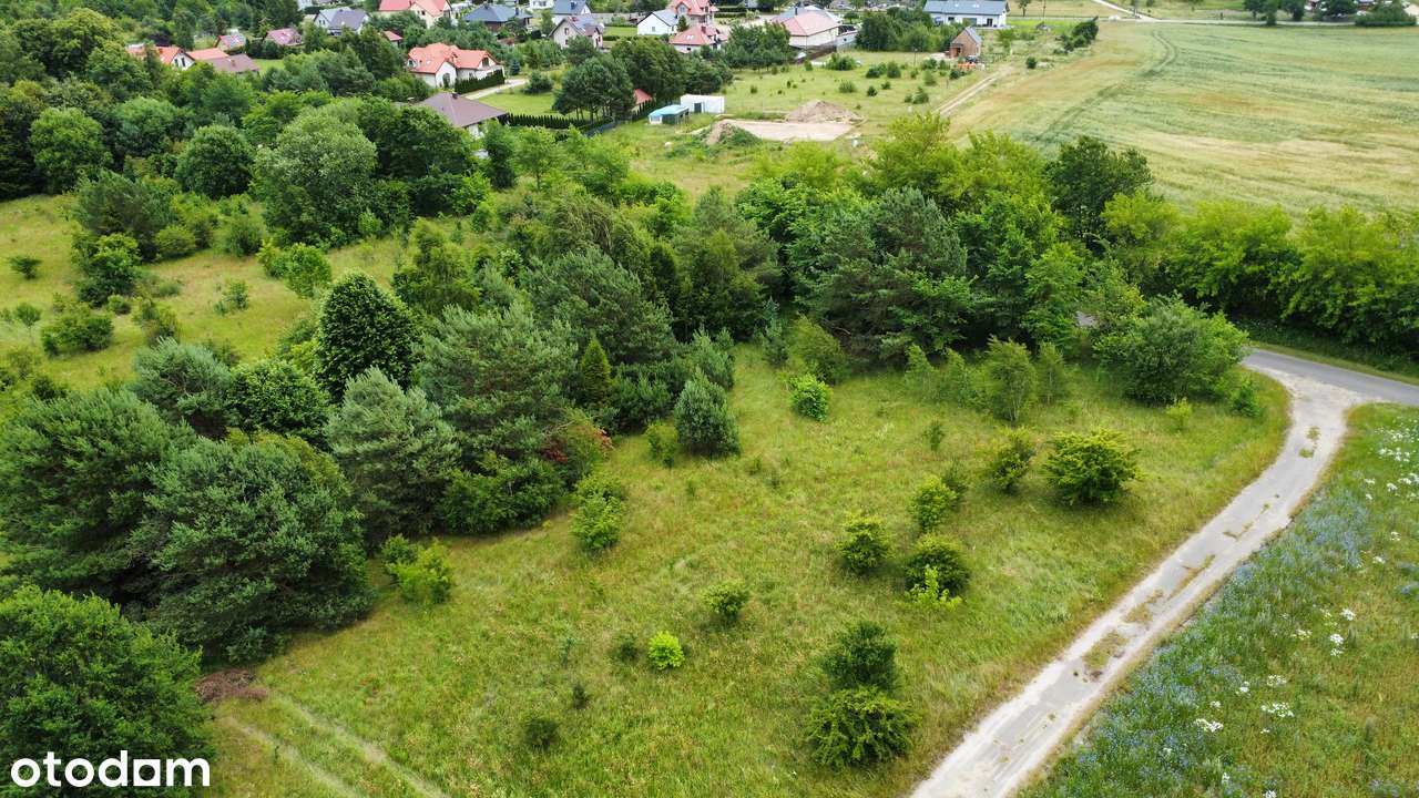 Działka pod zabudowę mieszkaniową na obrzeżu Gniewina.-1