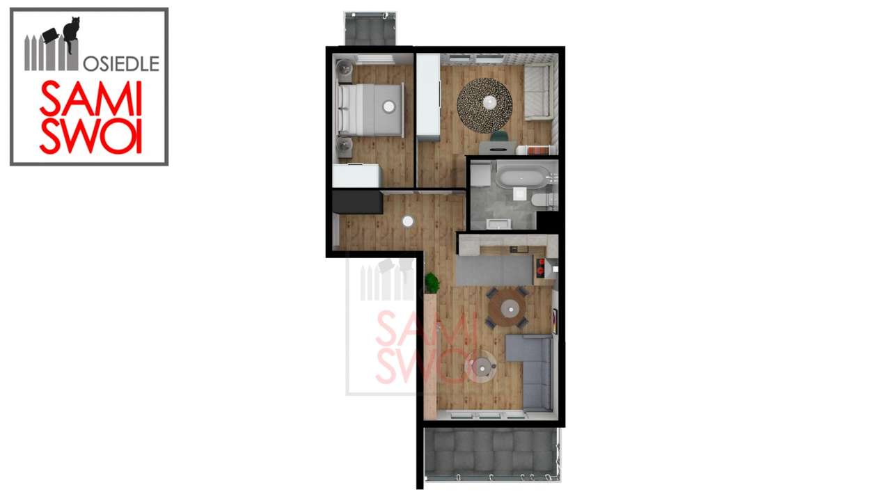 Nowe, Komfortowe Mieszkanie w Dobrzykowicach! - Pełny obrazek: 2/10