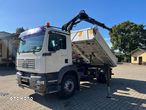 MAN 18.240 TGM wywrotka 3-str. MEILLER, z HDS HIAB 099, manual - 1