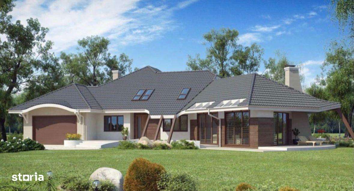 Clinceni,  investiție casa 400m2, 1440mp teren, toate utilitățile-0