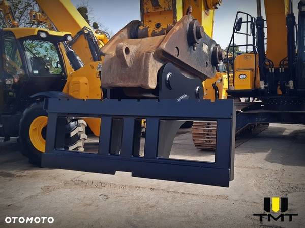 Paleciak ramka do wideł mocowanie JS220 JCB S60 S50 Steelwrist Engcon - 2