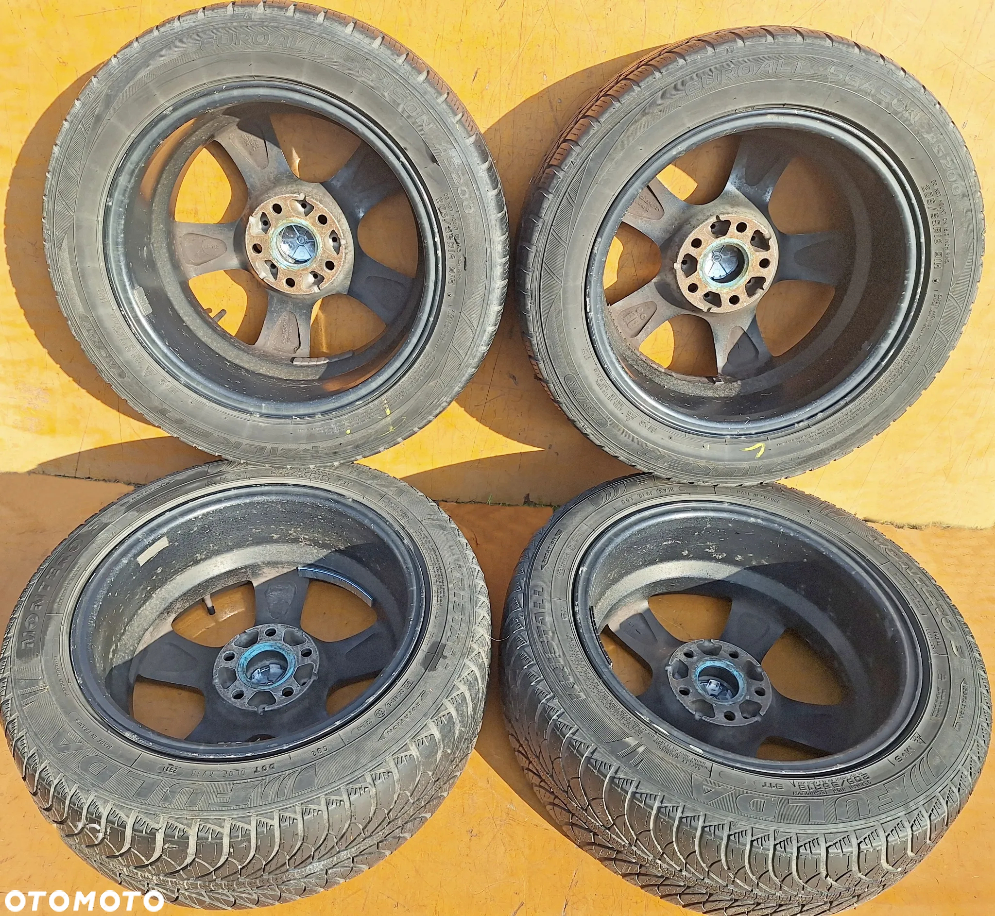 VW SKODA FELGI Z OPONAMI 5X112 205/55/16 - 8