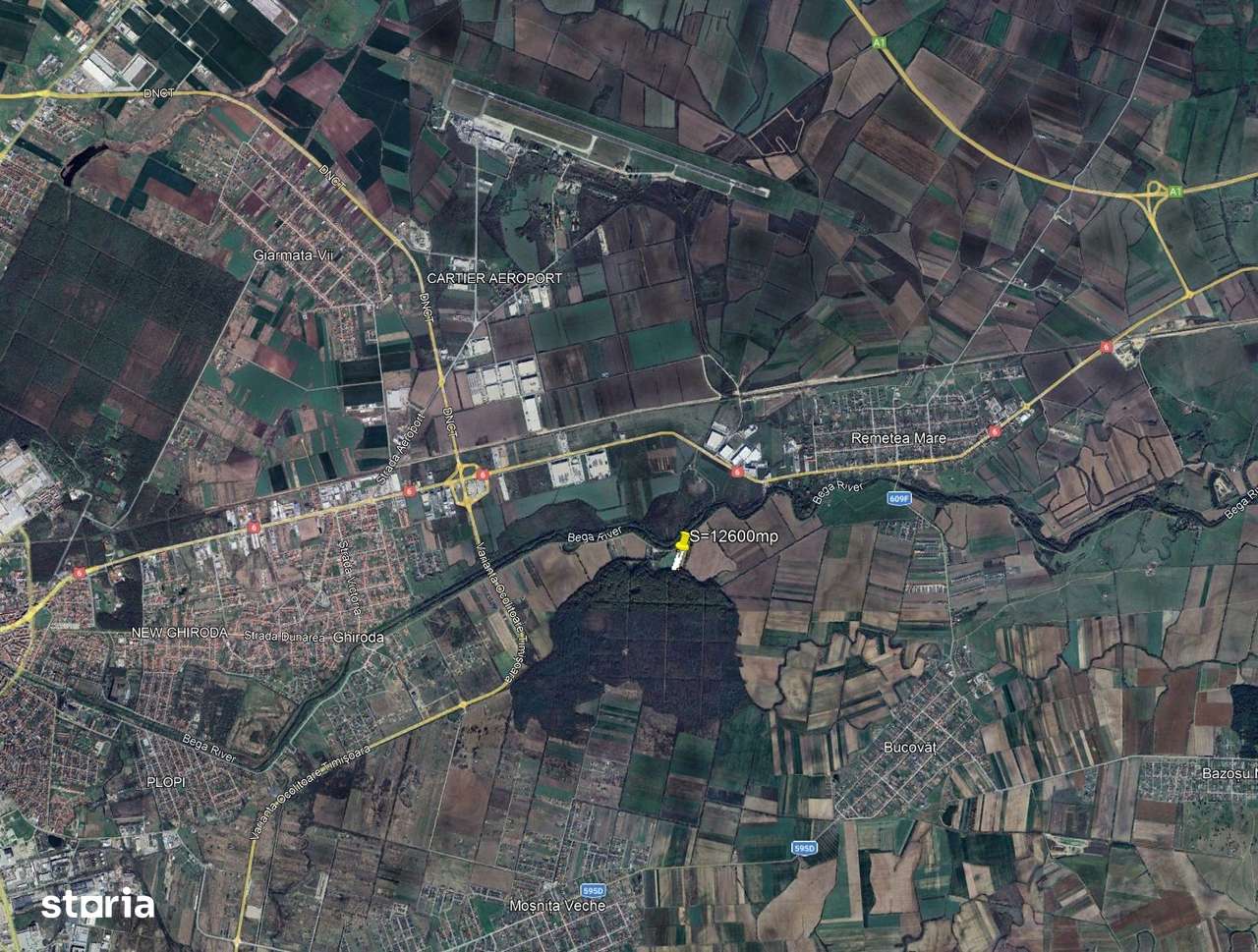De vânzare: Teren 12.600 mp – Ghiroda - Comision 0% - Imagine principală: 4/7