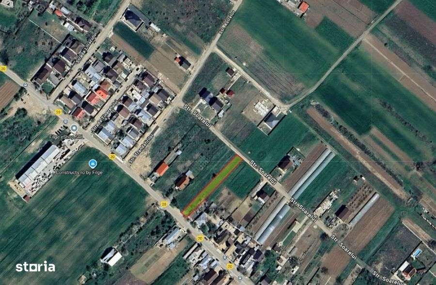 DIMITRANA - Magurele - Teren 950 mp- Str. Soarelui, DESCHIDERE 10ML - Imagine principală: 2/4