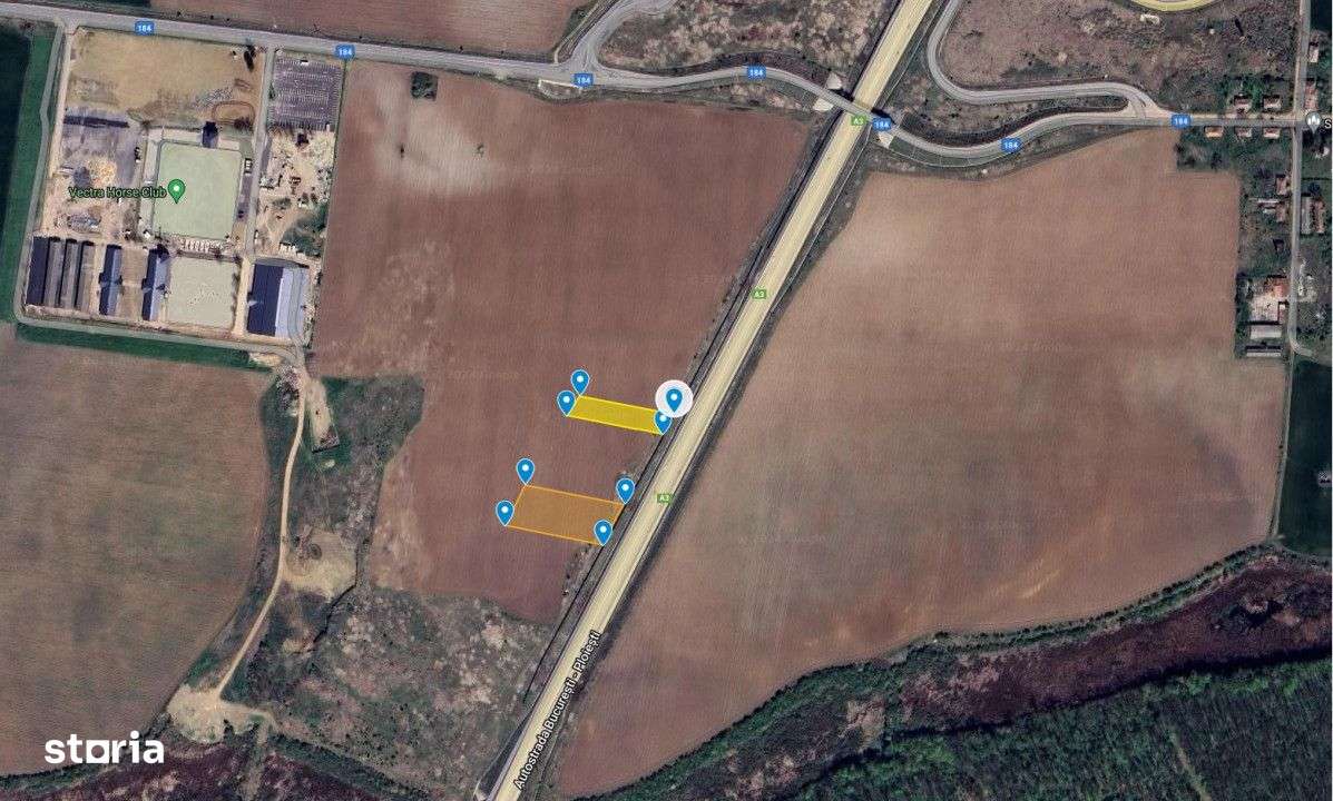 Teren intravilan(2200 mp/4500 mp) cu deschidere la autostrada A3!-3