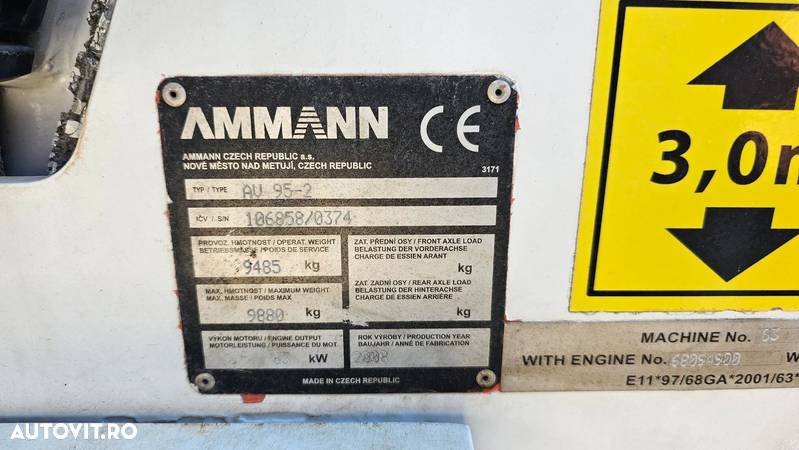 Ammann AV 95-2 Cilindru compactor - 5