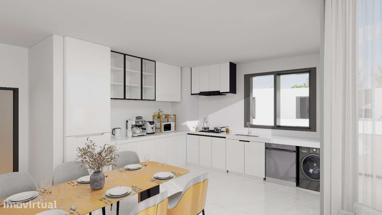 Moderno T4 Duplex com 3 casas de banho e varanda-9