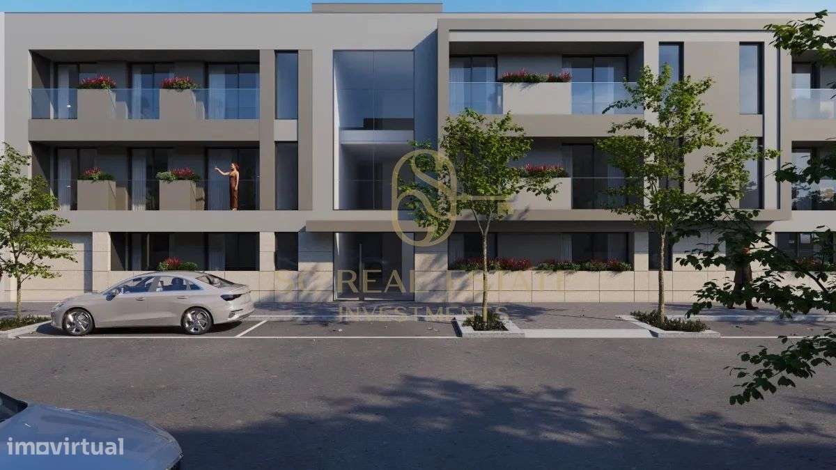 Apartamento T2+1 com terraço, Novo, com dois Lugares de Garagem Maia-9