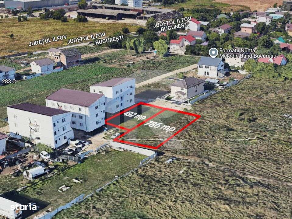 Teius, Rahova - teren intravilan de vanzare, 786mp, COMISION 0 - Imagine principală: 4/6