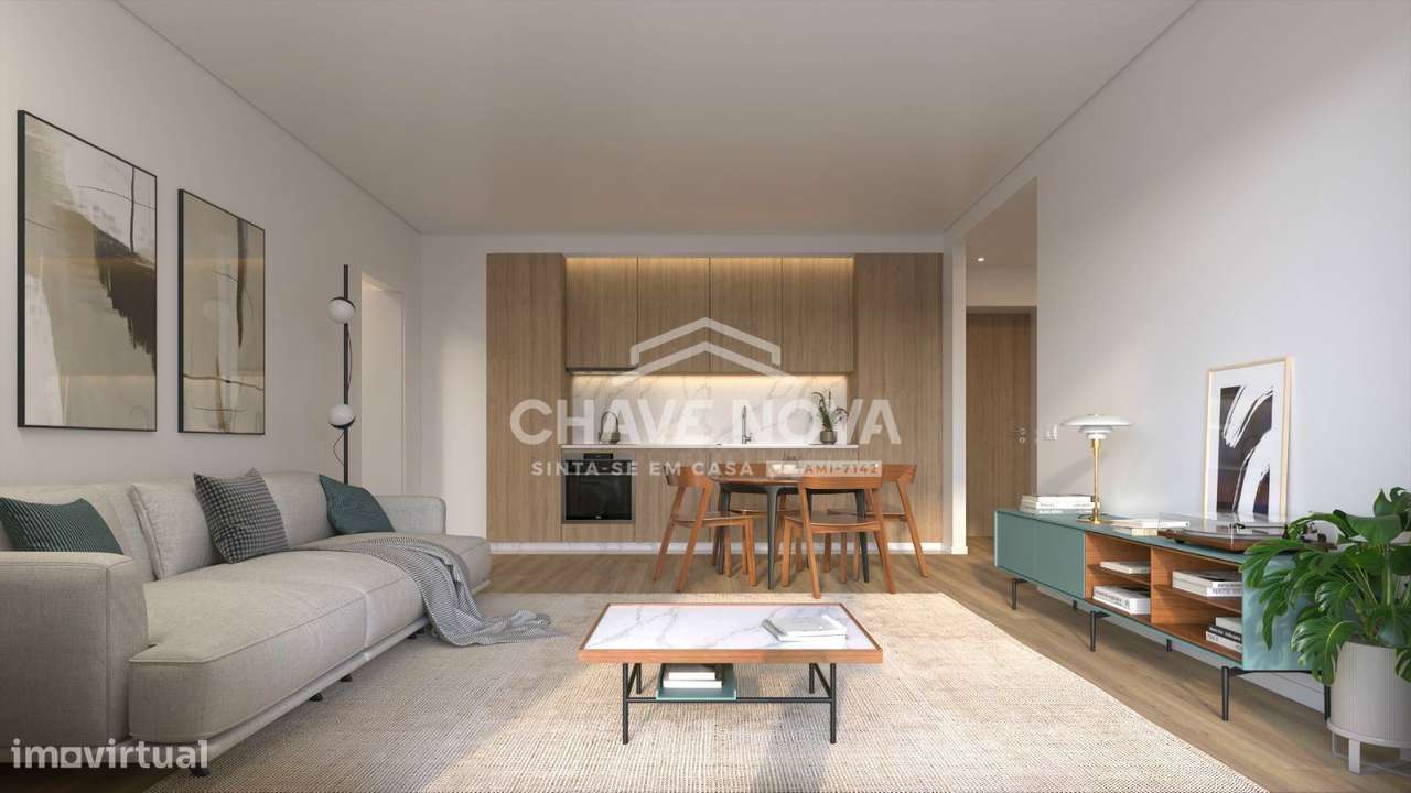 Apartamento T3 Novo - Empreendimento Quadra (Mafamude)-7