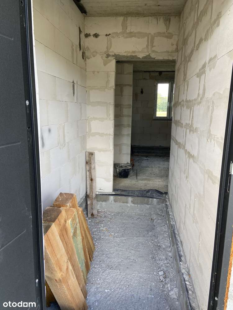 Dom wolnostojący w stanie surowym 113m2 | działka 1263m2 | Franciszków-10