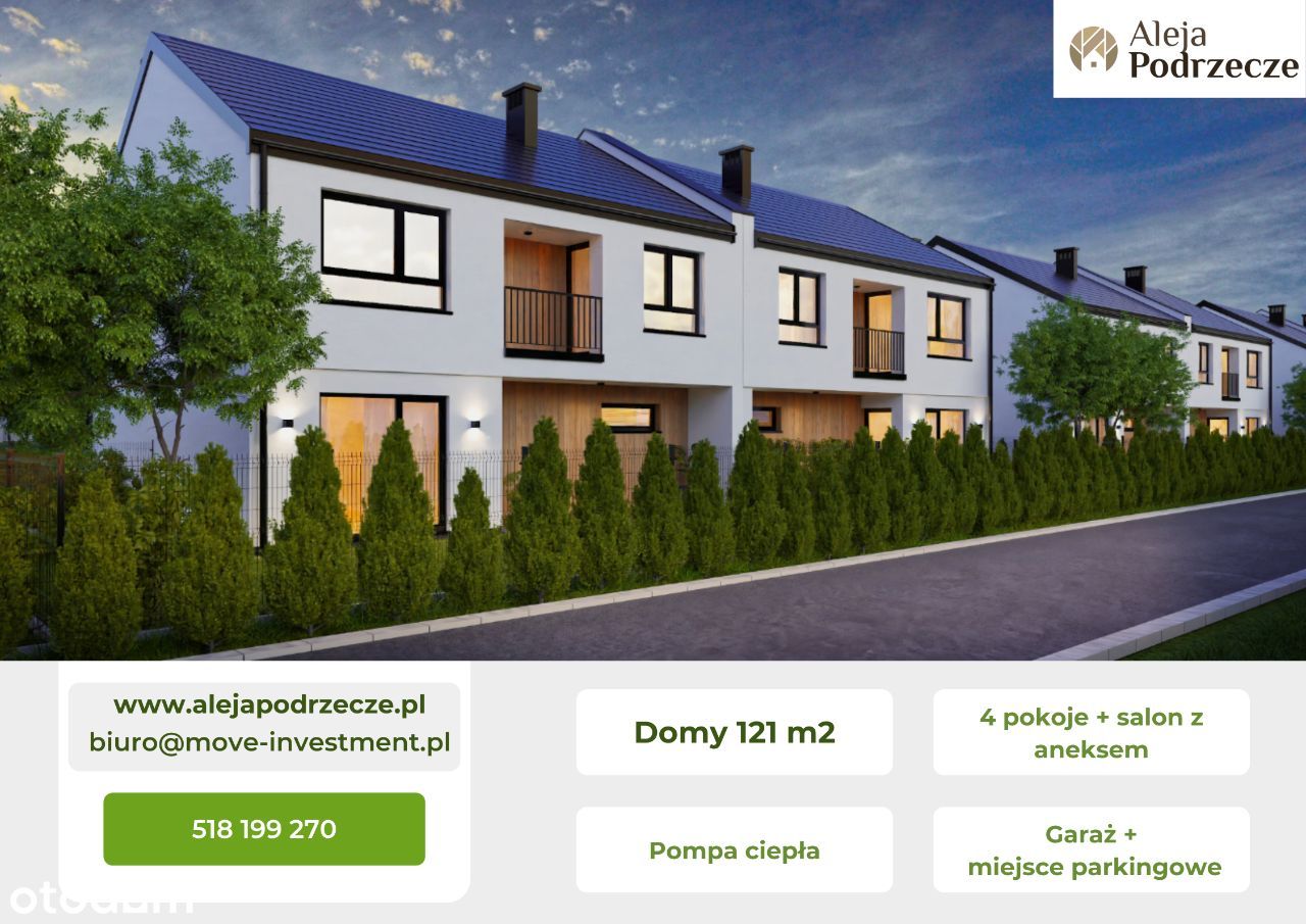 Aleja Podrzecze DOM 121m2 Ostatni wolny dom 1etap