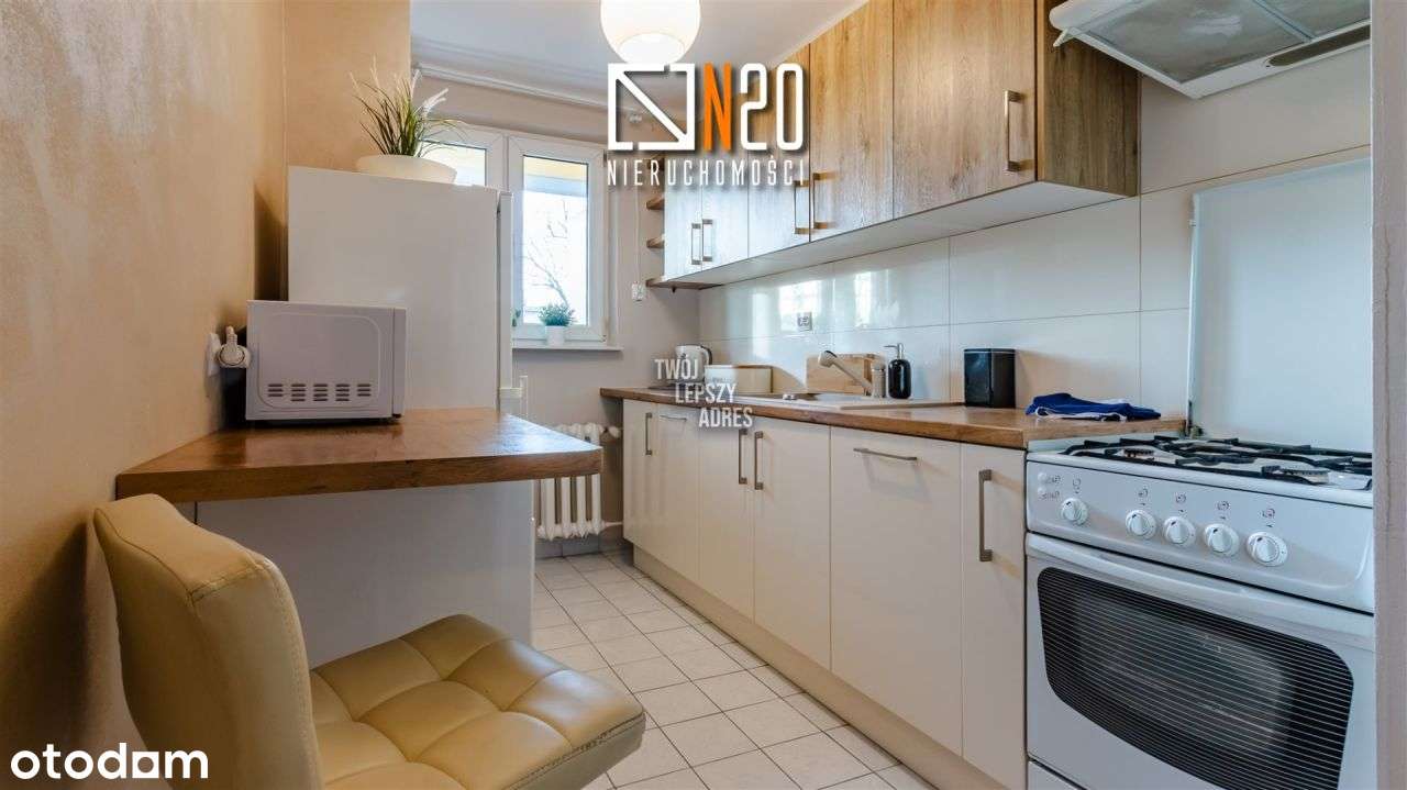 Mieszkanie 3 pok. oddzielną kuchnią 46,20 Centrum - View 3
