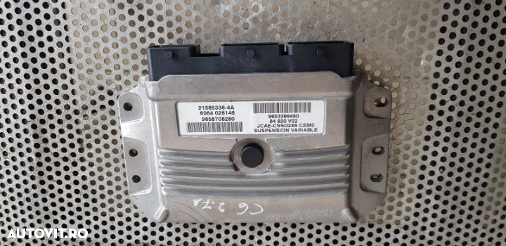 Calculator ECU Suspensie Citroen C6 2.7 Hdi An 2006-2012 Cod 9658708280 - 3