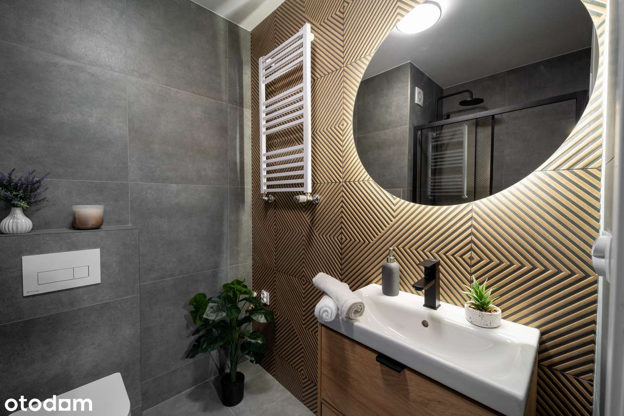 Parking za SZLABANEM | Prysznic + WANNA | Garderoba |-6