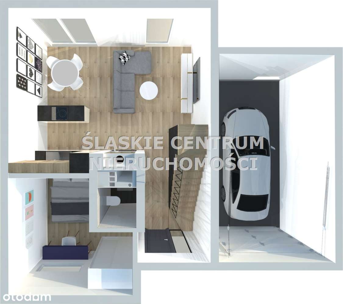 Czeladź ul. Widokowa nowe domy z garażem-5