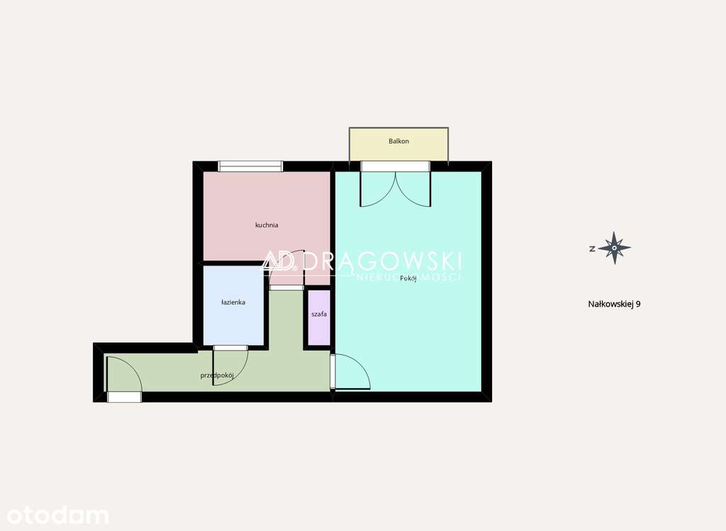 Bielany Słodowiec ciche z balkonem duże okna - Pełny obrazek: 5/5