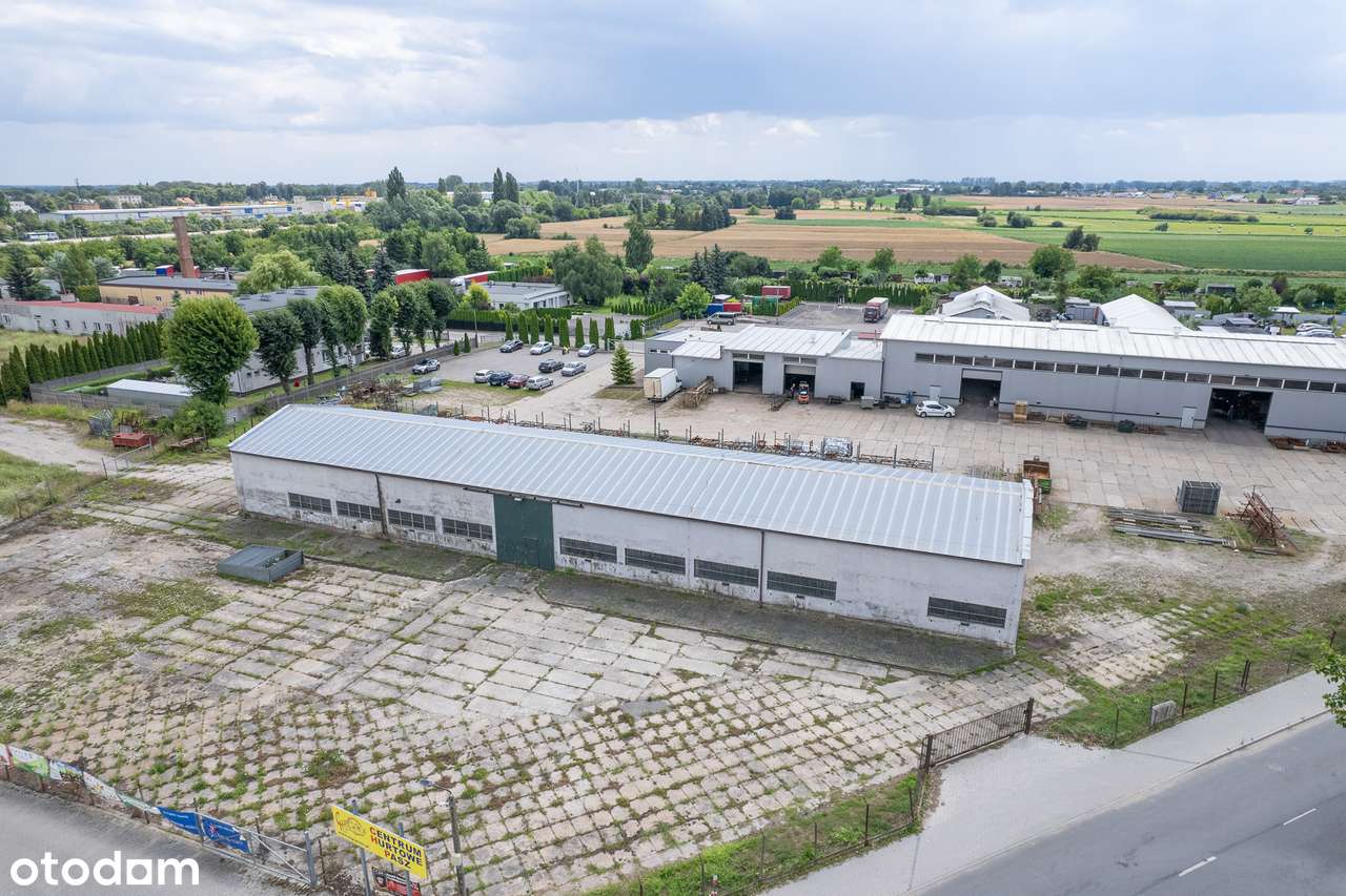 Na sprzedaż hala produkcyjna z placem manewrowym Mogilno