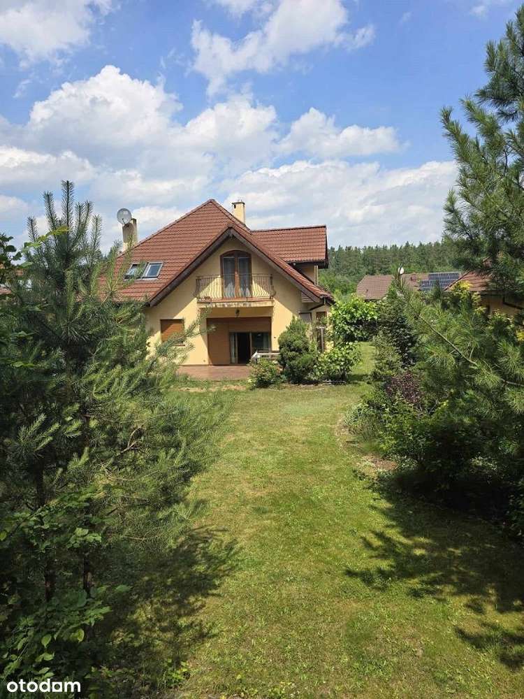 Dom z własnym lasem w Kochlicach-1