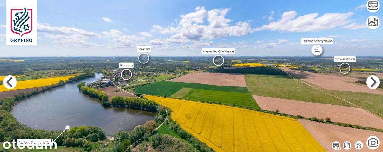 Wyjątkowa okazja działka bud Chwarstnica Gryfino-1