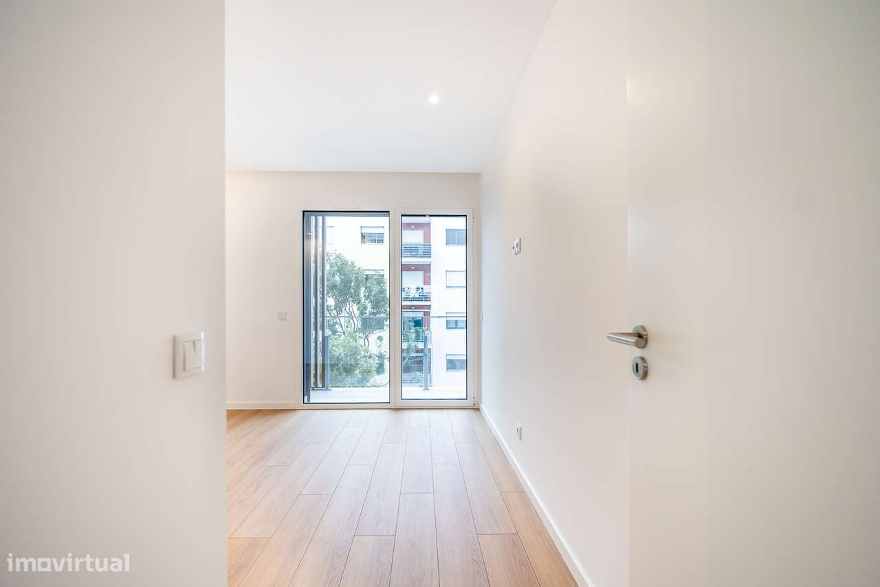 Lindíssimo Ap. 3 assoalhadas novo 2025 Grandes Varandas Churrasqueira-10