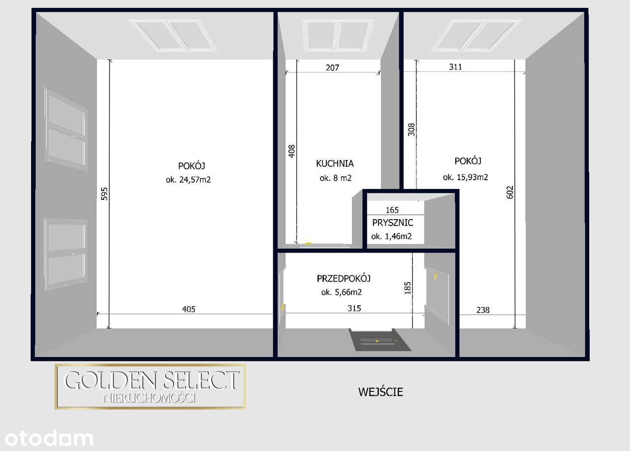 Piława Górna | Odnowiona kamienica | 55,3 m2 | 2 pokoje | Piastowska |-15