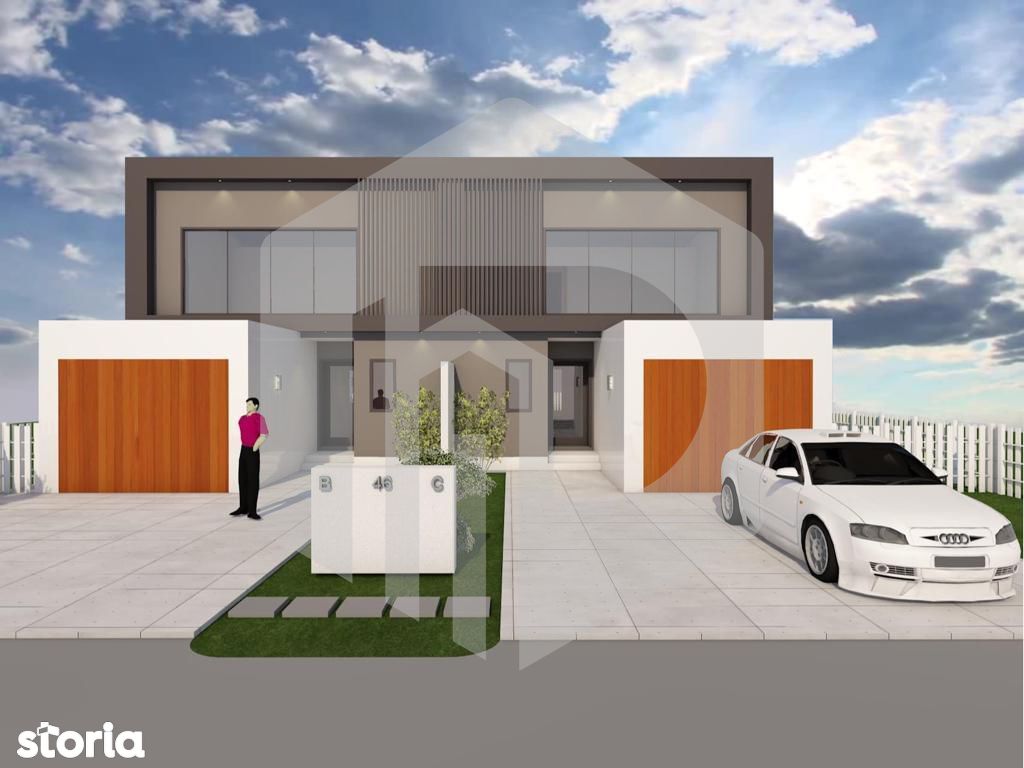 Duplex  + Garaj -Dezvoltator / Arhitectilor / Teren 340 mp