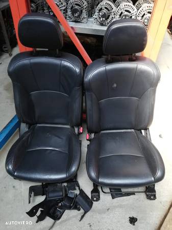 Interior din piele neagra pentru Peugeot 4007 an 2009 - 1