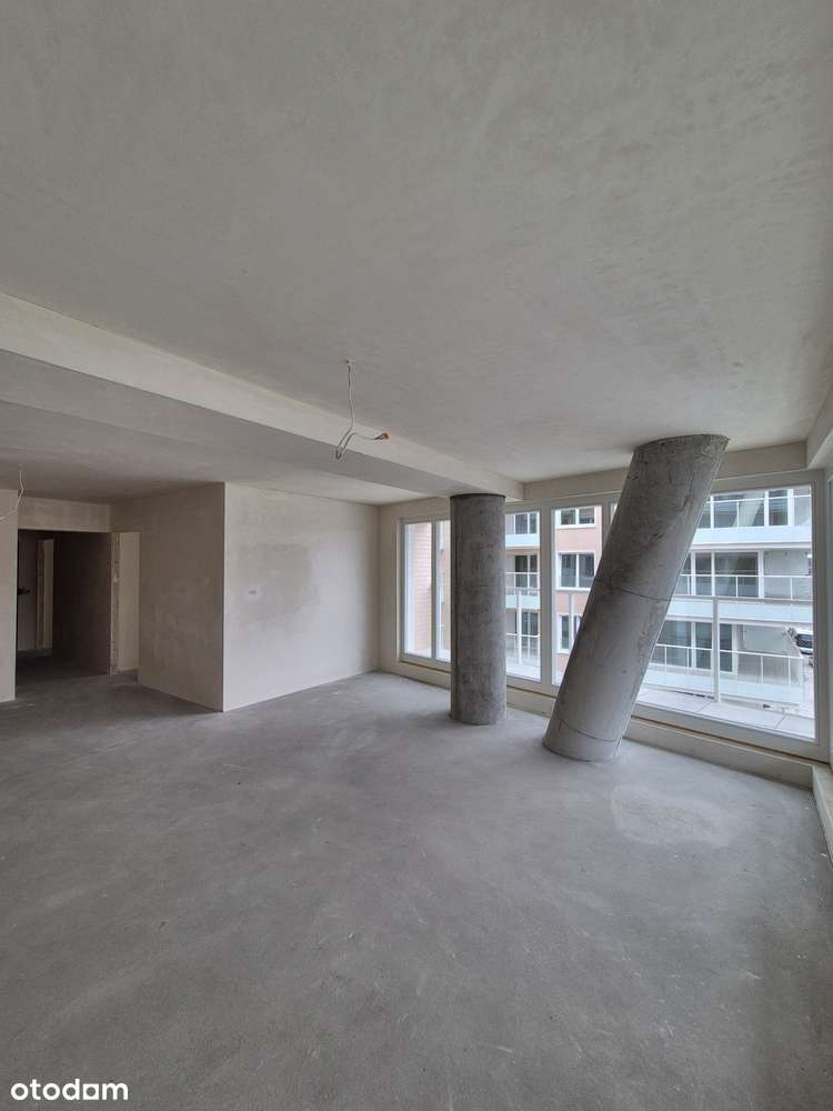 Przeszklony apartament nad Odrą z widokiem 180°| Balkon + loggia - Pełny obrazek: 3/4