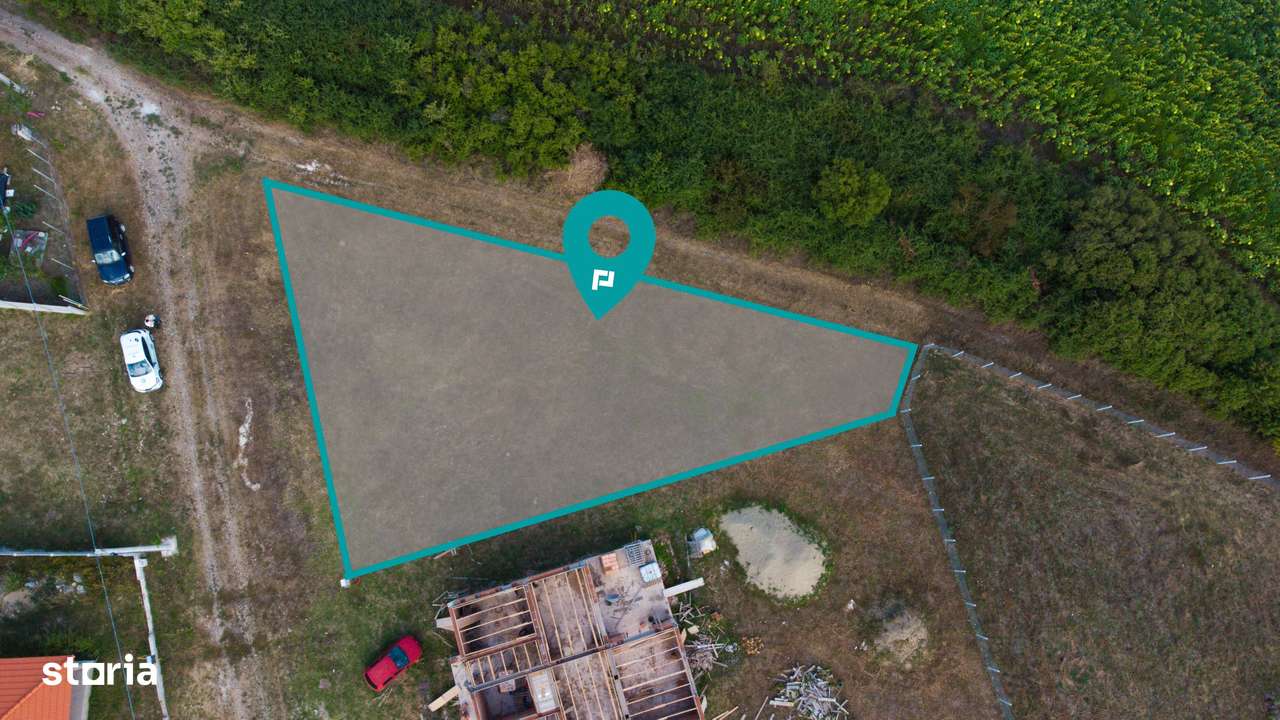 Teren intravilan cu proiect Duplex în Remetea Mare - Imagine principală: 3/4