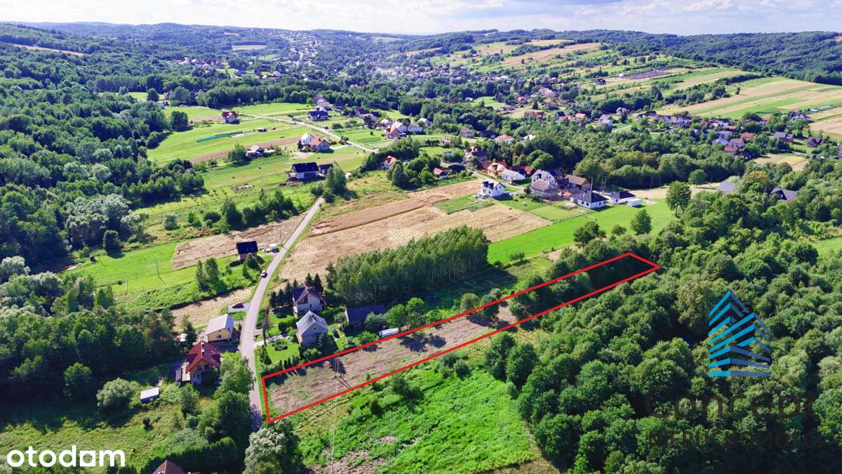 Działka 24 ary z WZ i mediami – Poręba Spytkowska - Pełny obrazek: 4/9