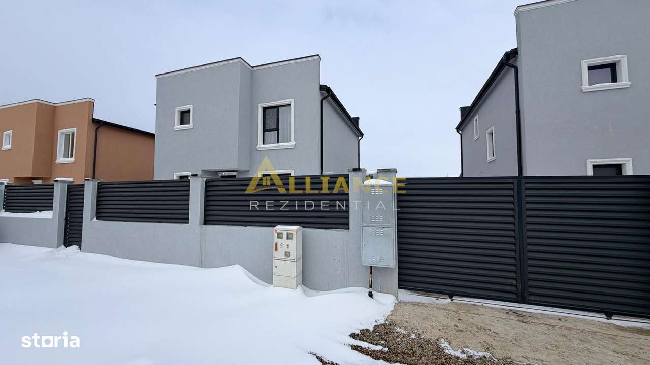 Vila individuala || 5 camere || teren 420 mp-1