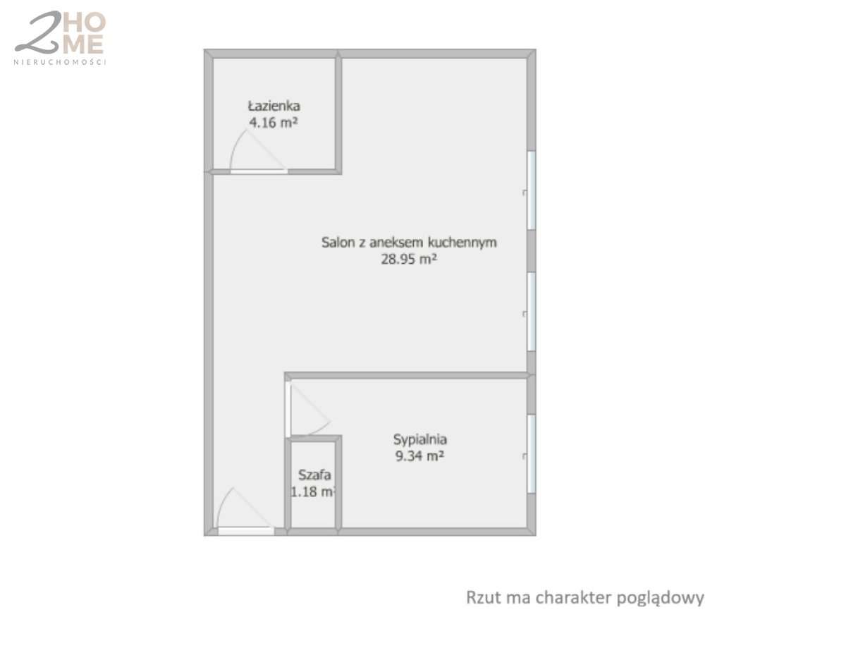 Przytulne i nowoczesne mieszkanie na zamkniętym os-14