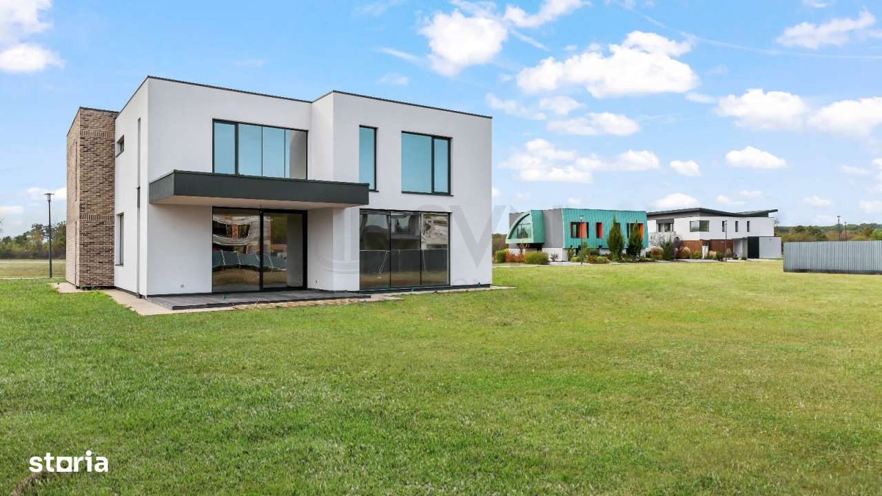 Casa de vanzare in Dumbrava Vlasiei Arhitectura contemporana - Imagine principală: 4/15