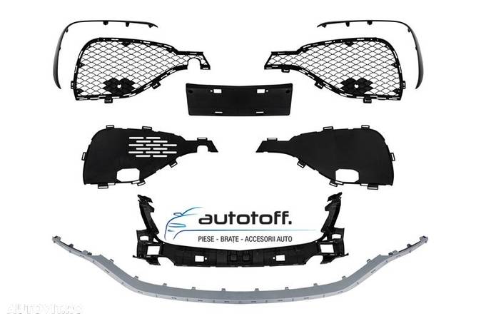 Pachet exterior compatibil Mercedes GLS X166 (2015+) model AMG 63 - 5