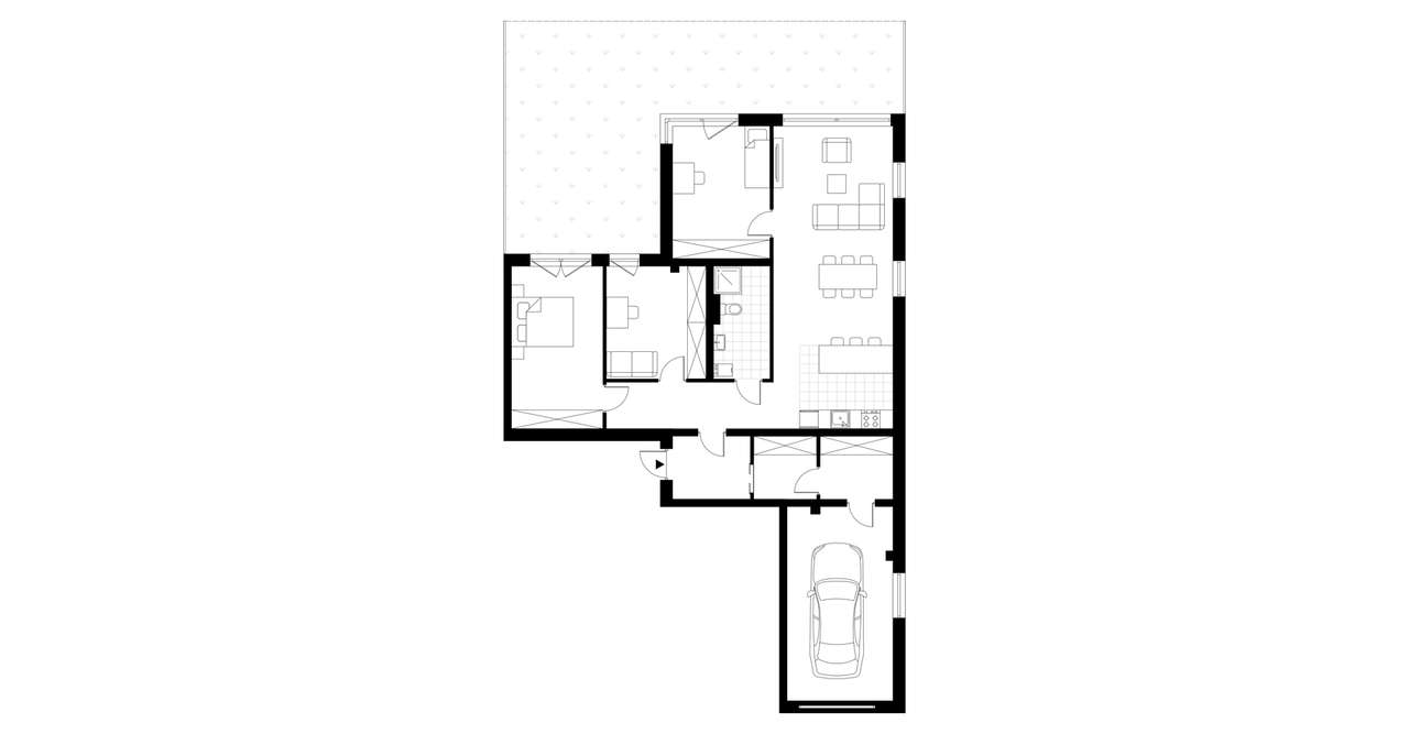 4-pokojowe mieszkanie 99m2 + 2 ogródki - Pełny obrazek: 3/8