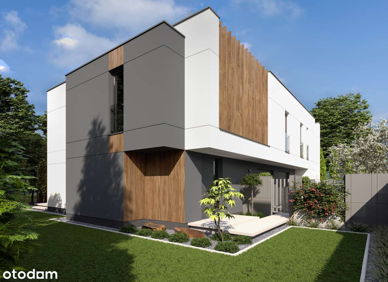 Nowoczesna Bryła Nowy DOM do PKP 350m - wysoki standard-7