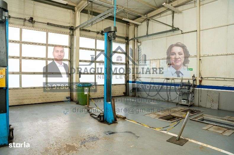 Structură metalică tip showroom/service – Tecuci – demontabilă-6