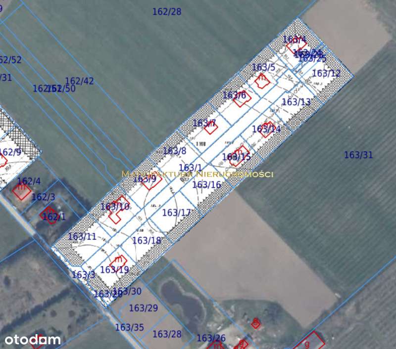 Działka budowlana z mediami obok Żukowa-6