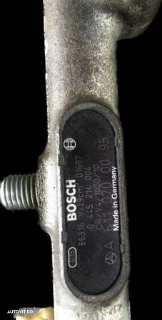 Injector injectoare cod A6110700487 Rampa injectoare cod A6110700095 pompa înaltă presiune A6110700501 Mercedes A611 W202 C Class 2.2CDI - 13