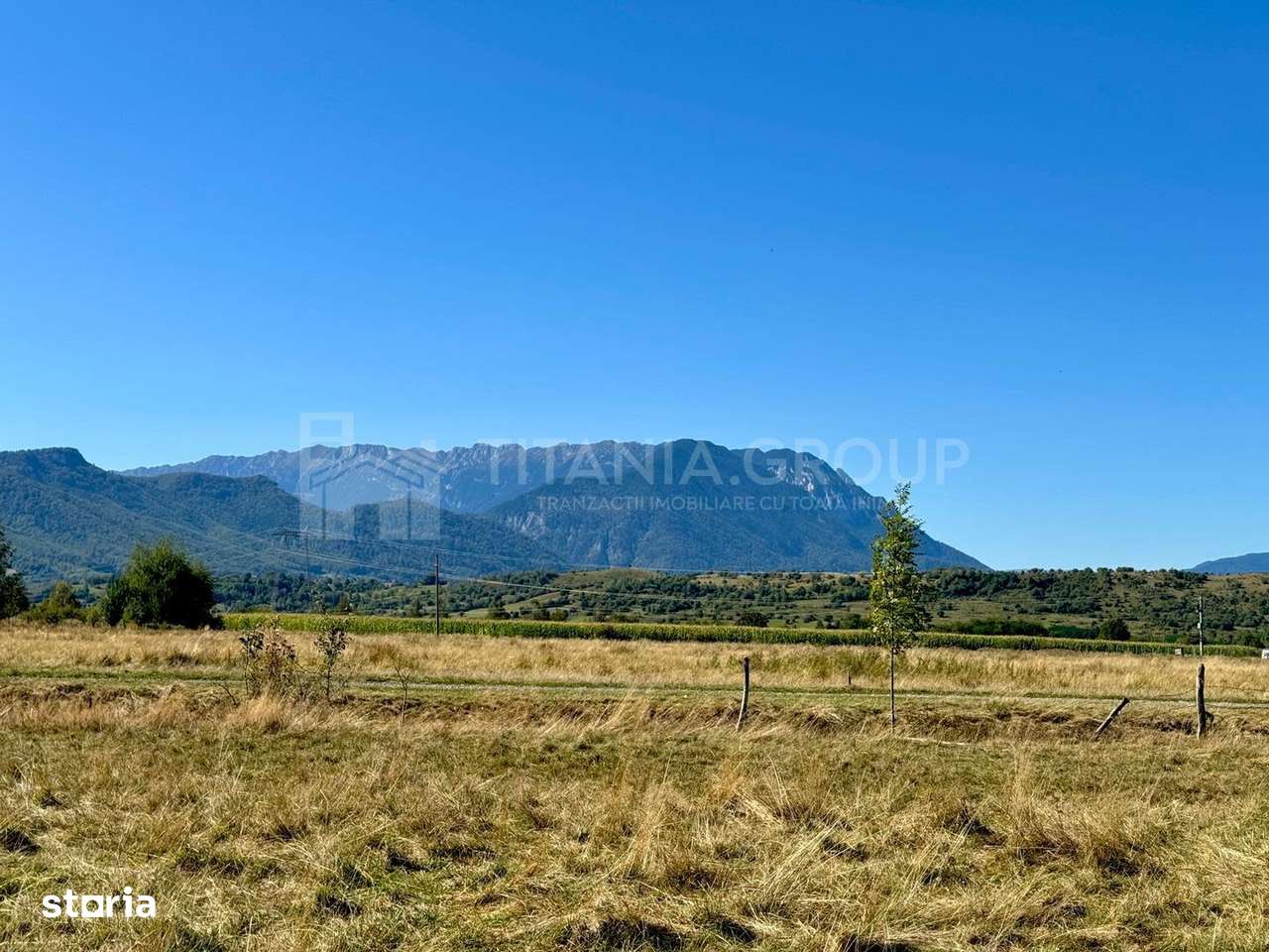 Teren intravilan parcelabil, priveliște spre munți, Sohodol, Bran-0